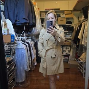 Banana Republic Beige Trench Coat